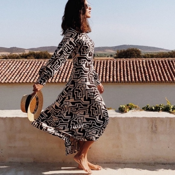 Richard Allan x H&M Circle-skirt Dress Size 6 - Picture 3 of 13